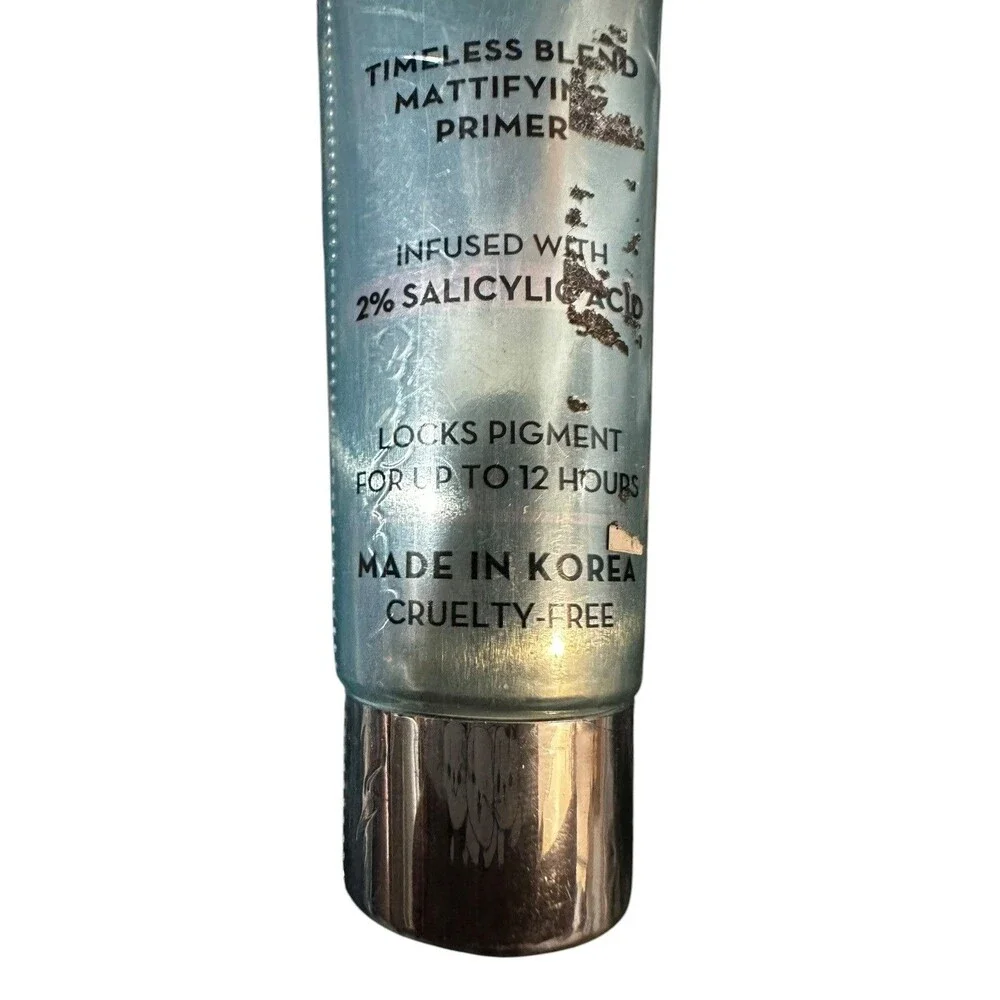 The Crème Shop Blue Striped Teddy Headband™ Plus Timeless Blend Primer 30ml NEW